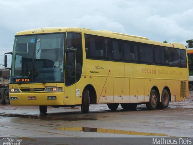 Viação Itapemirim 45217 na cidade de Porangatu, Goiás, Brasil, por Matheus  Reis. Número da foto: #5066444.