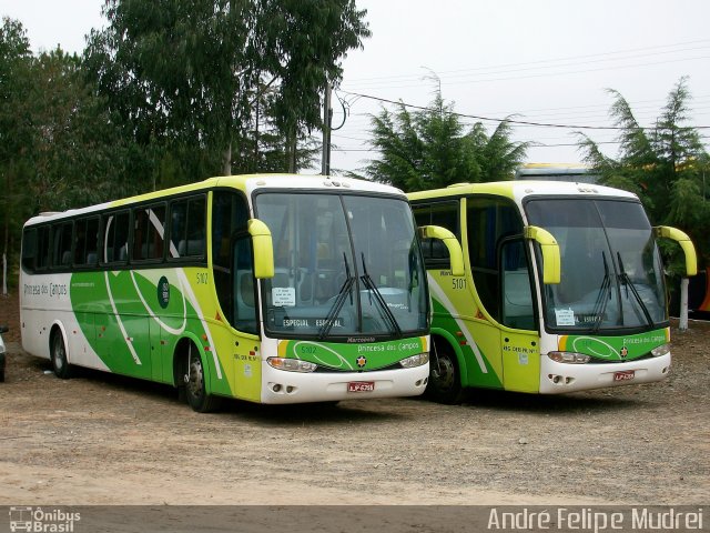 Expresso Princesa dos Campos 5102 na cidade de Mallet, Paraná, Brasil, por André Felipe Mudrei. Número da foto: #5066577.
