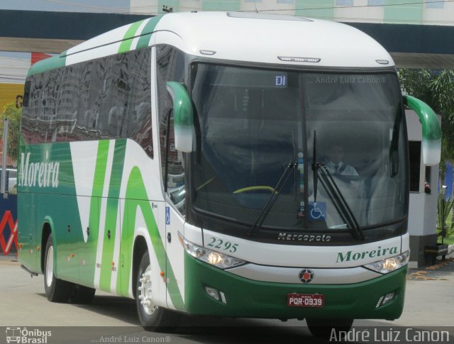 Empresa de Transportes e Turismo Moreira 2295 na cidade de Goiânia, Goiás, Brasil, por André Luiz Canon. Número da foto: #5064554.