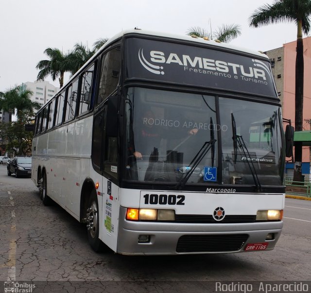 Samestur Fretamento e Turismo 10002 na cidade de Conselheiro Lafaiete, Minas Gerais, Brasil, por Rodrigo  Aparecido. Número da foto: #5068524.