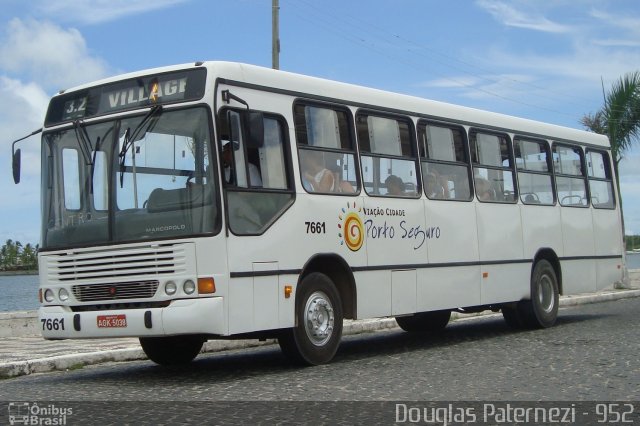 Viação Cidade Porto Seguro 7661 na cidade de Porto Seguro, Bahia, Brasil, por Douglas Paternezi. Número da foto: #5067806.