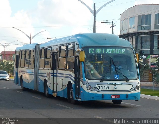 Metrobus 1115 na cidade de Trindade, Goiás, Brasil, por Matheus Januario. Número da foto: #5071558.