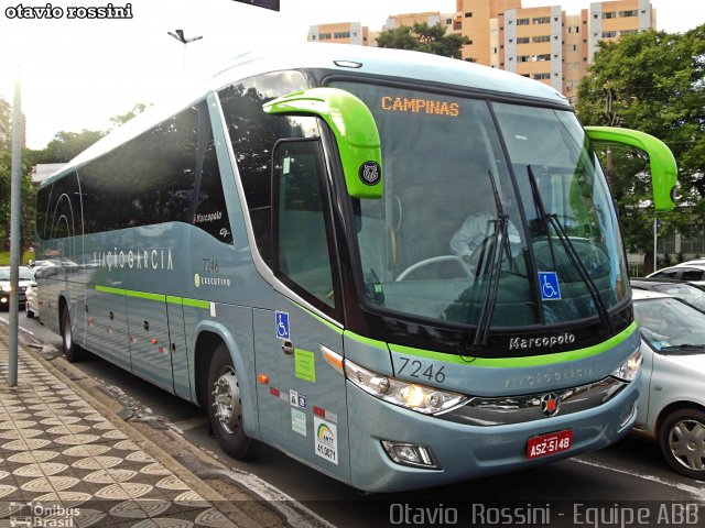 Viação Garcia 7246 na cidade de Sorocaba, São Paulo, Brasil, por Otavio Rossini. Número da foto: #5070013.