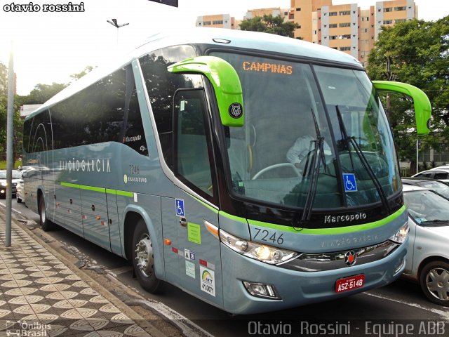 Viação Garcia 7246 na cidade de Sorocaba, São Paulo, Brasil, por Otavio Rossini. ID da foto: 5070013.