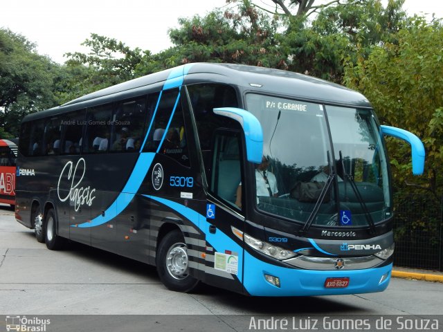 Empresa de Ônibus Nossa Senhora da Penha 53019 na cidade de São Paulo, São Paulo, Brasil, por André Luiz Gomes de Souza. Número da foto: #5071351.