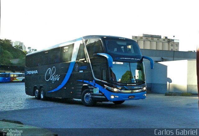 Empresa de Ônibus Nossa Senhora da Penha 53050 na cidade de Caxias do Sul, Rio Grande do Sul, Brasil, por Carlos Gabriel. ID da foto: 5069874.