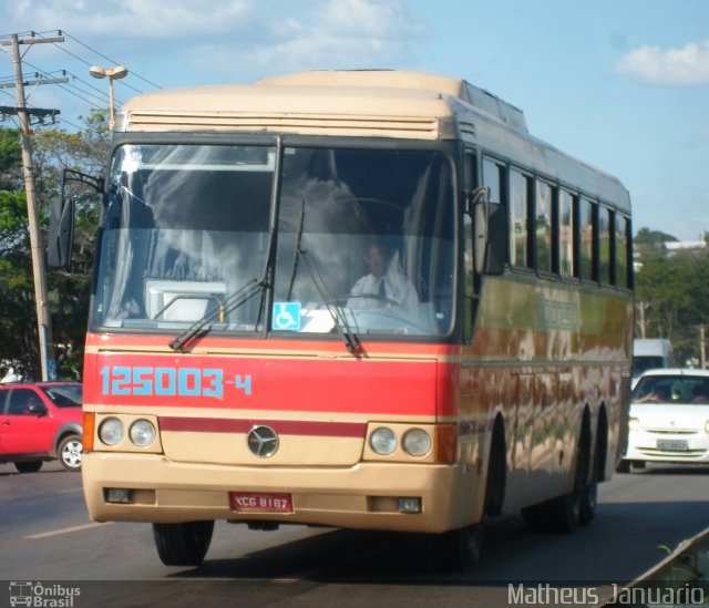 Auto Viação Goianésia 125003-4 na cidade de Trindade, Goiás, Brasil, por Matheus Januario. ID da foto: 5071569.