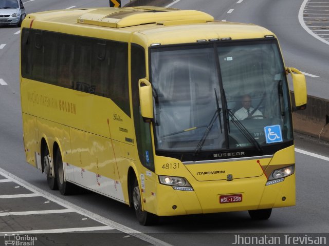 Viação Itapemirim 48131 na cidade de Lavrinhas, São Paulo, Brasil, por Jhonatan Diego da Silva Trevisan. ID da foto: 5070991.