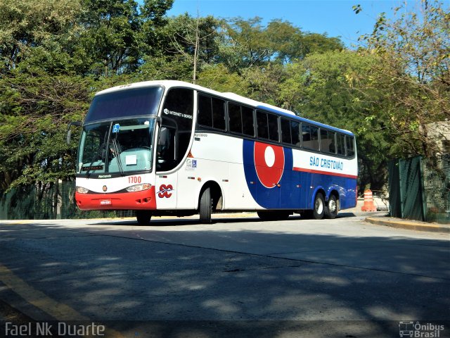 Viação São Cristóvão 1700 na cidade de São Paulo, São Paulo, Brasil, por Raphael José da Silva. Número da foto: #5073360.