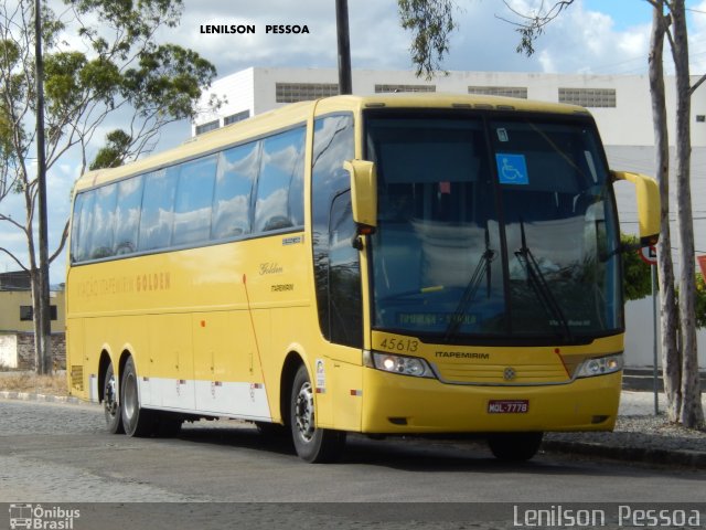 Viação Itapemirim 45613 na cidade de Caruaru, Pernambuco, Brasil, por Lenilson da Silva Pessoa. ID da foto: 5073530.