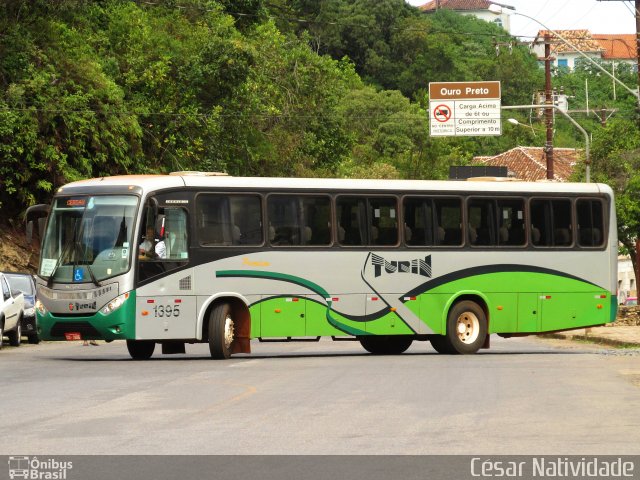 Turin Transportes 1395 na cidade de Ouro Preto, Minas Gerais, Brasil, por César Natividade. Número da foto: #5073244.