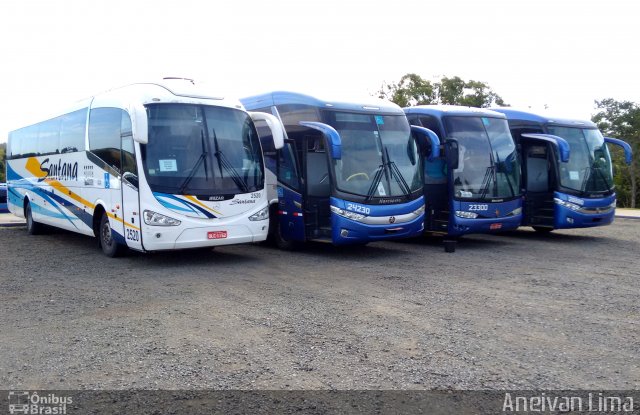 Empresas de Transportes Santana e São Paulo 2520 na cidade de Camaçari, Bahia, Brasil, por Aneivan Lima. Número da foto: #5074679.
