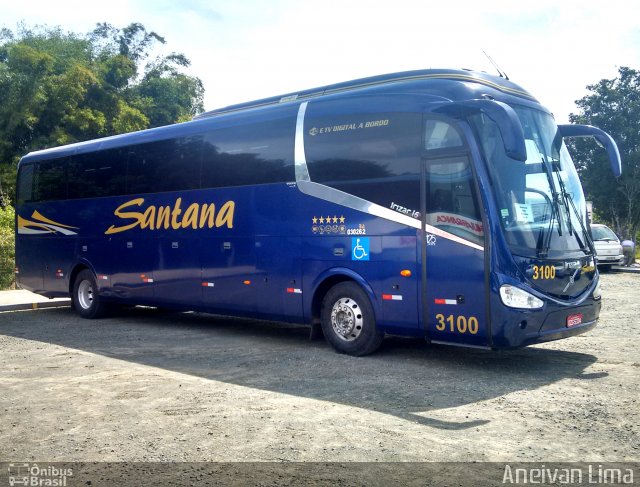 Empresas de Transportes Santana e São Paulo 3100 na cidade de Camaçari, Bahia, Brasil, por Aneivan Lima. Número da foto: #5074745.