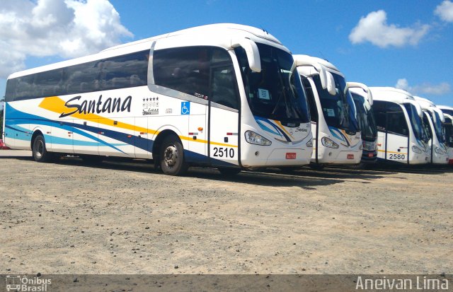 Empresas de Transportes Santana e São Paulo 2510 na cidade de Camaçari, Bahia, Brasil, por Aneivan Lima. Número da foto: #5074654.