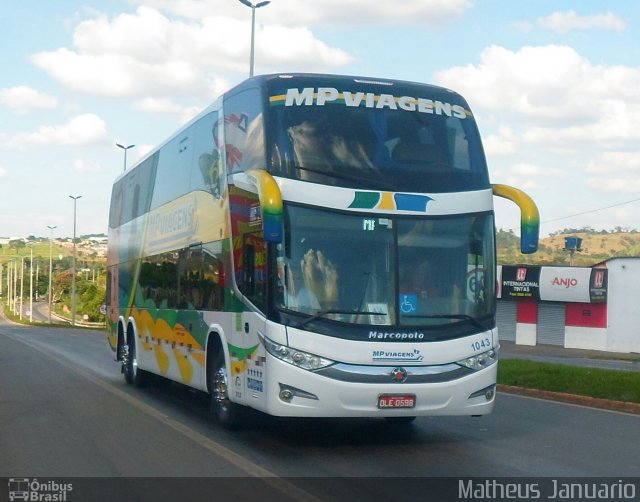 MP Viagens 1043 na cidade de Trindade, Goiás, Brasil, por Matheus Januario. Número da foto: #5074139.