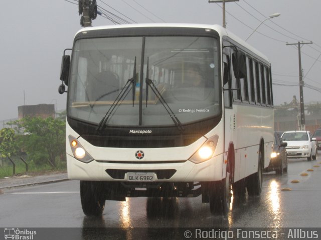 Ônibus Particulares 6982 na cidade de Maceió, Alagoas, Brasil, por Rodrigo Fonseca. ID da foto: 5075855.