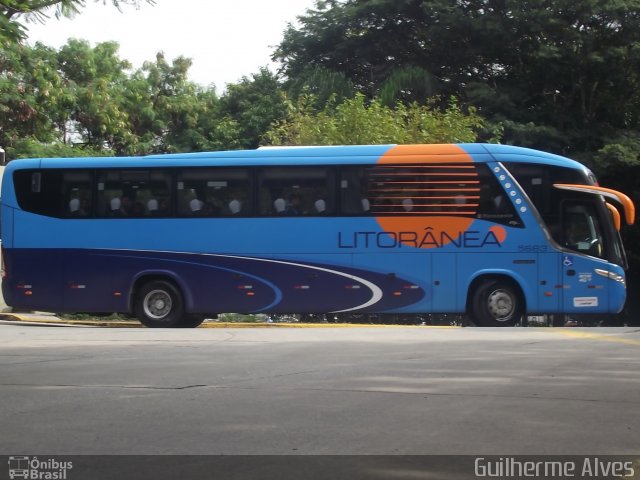 Litorânea Transportes Coletivos 5683 na cidade de São Paulo, São Paulo, Brasil, por Guilherme Alves. ID da foto: 5074190.