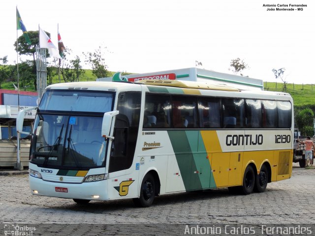 Empresa Gontijo de Transportes 12130 na cidade de João Monlevade, Minas Gerais, Brasil, por Antonio Carlos Fernandes. Número da foto: #5074416.