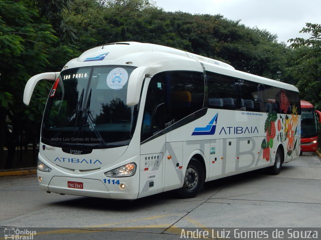 Viação Atibaia São Paulo 1114 na cidade de São Paulo, São Paulo, Brasil, por André Luiz Gomes de Souza. Número da foto: #5075508.