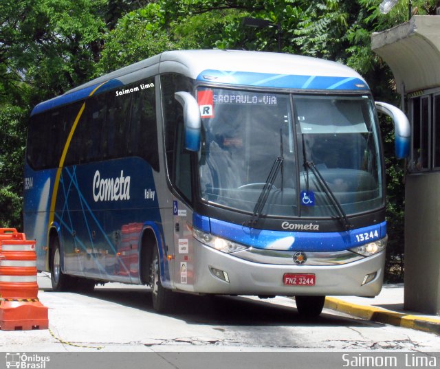 Viação Cometa 13244 na cidade de São Paulo, São Paulo, Brasil, por Saimom  Lima. ID da foto: 5075500.