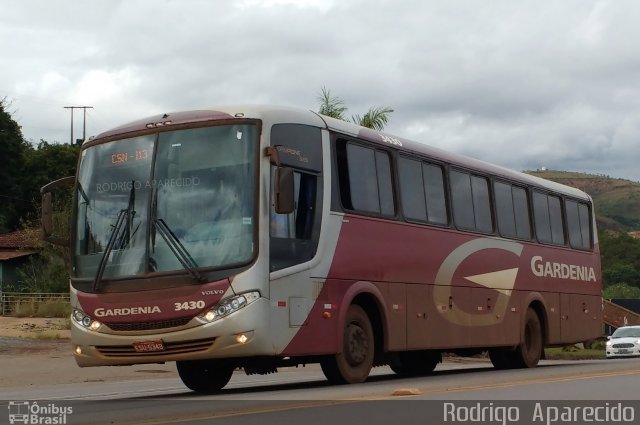 Expresso Gardenia 3430 na cidade de Congonhas, Minas Gerais, Brasil, por Rodrigo  Aparecido. Número da foto: #5078033.