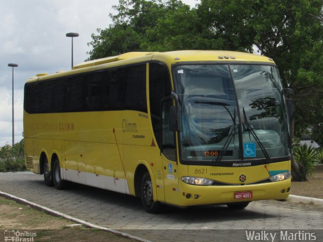 Viação Itapemirim 8621 na cidade de Campina Grande, Paraíba, Brasil, por Walky Martins Nascimento. Número da foto: #5077714.