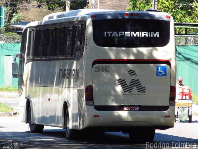 Viação Itapemirim 8207 na cidade de São Paulo, São Paulo, Brasil, por Rodrigo Coimbra. ID da foto: 5078085.