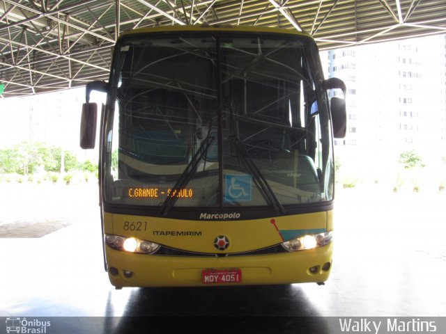 Viação Itapemirim 8621 na cidade de Campina Grande, Paraíba, Brasil, por Walky Martins Nascimento. ID da foto: 5077711.