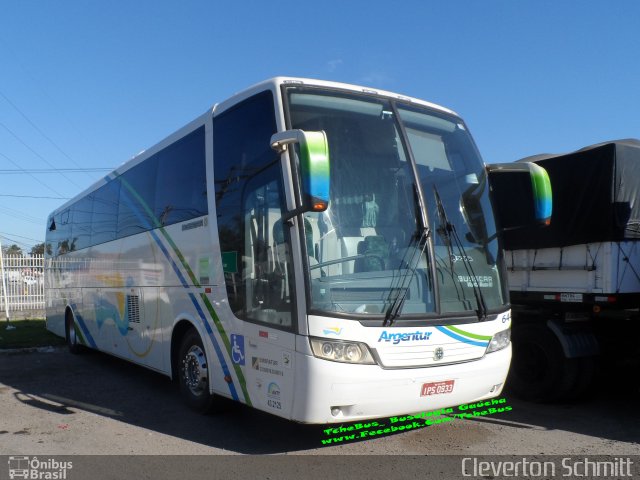 Transporte Argenta - Argentur 644 na cidade de Santa Maria, Rio Grande do Sul, Brasil, por Cleverton Schmitt. Número da foto: #5076218.