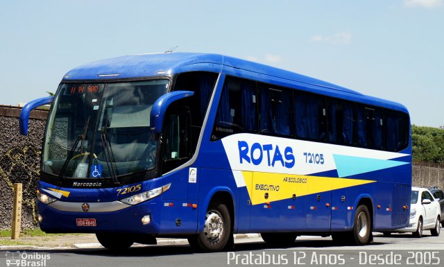 RodeRotas - Rotas de Viação do Triângulo 72105 na cidade de São Paulo, São Paulo, Brasil, por Cristiano Soares da Silva. ID da foto: 5078827.