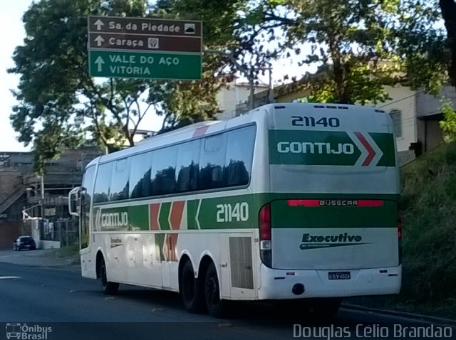 Empresa Gontijo de Transportes 21140 na cidade de Belo Horizonte, Minas Gerais, Brasil, por Douglas Célio Brandao. ID da foto: 5080369.