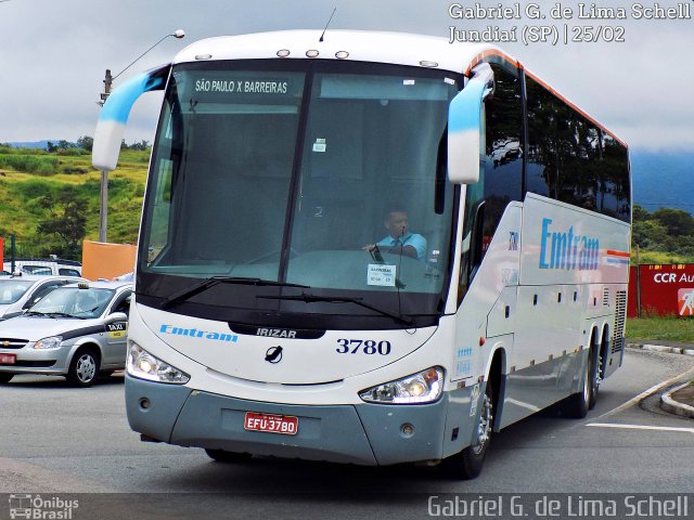 Emtram 3780 na cidade de Jundiaí, São Paulo, Brasil, por Gabriel Giacomin de Lima. Número da foto: #5082110.