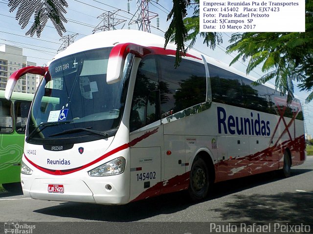 Empresa Reunidas Paulista de Transportes 145402 na cidade de São José dos Campos, São Paulo, Brasil, por Paulo Rafael Peixoto. Número da foto: #5081408.
