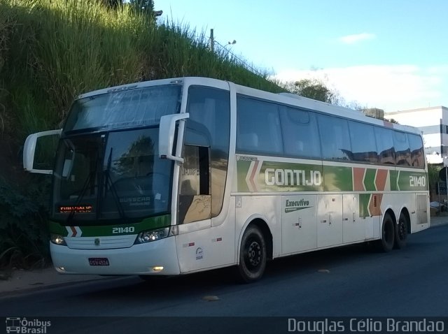 Empresa Gontijo de Transportes 21140 na cidade de Belo Horizonte, Minas Gerais, Brasil, por Douglas Célio Brandao. ID da foto: 5080368.