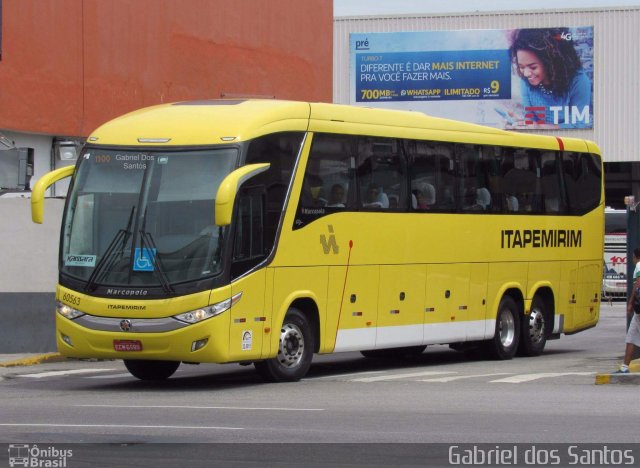 Viação Itapemirim 60695 na cidade de Rio de Janeiro, Rio de Janeiro, Brasil, por Gabriel dos Santos. Número da foto: #5080794.