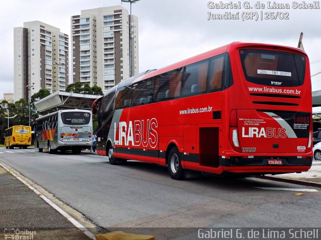 Lirabus 14083 na cidade de Jundiaí, São Paulo, Brasil, por Gabriel Giacomin de Lima. ID da foto: 5083365.