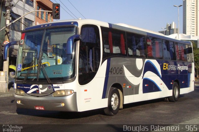 Expresso Regional 4006 na cidade de São Paulo, São Paulo, Brasil, por Douglas Paternezi. Número da foto: #5083668.