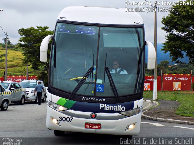 Planalto Transportes 3007 na cidade de Jundiaí, São Paulo, Brasil, por Gabriel Giacomin de Lima. Número da foto: #5083367.