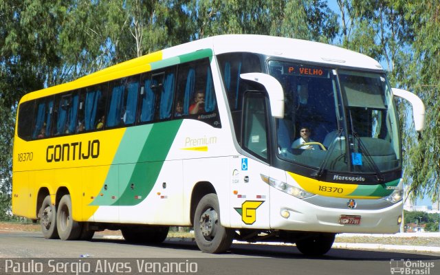 Empresa Gontijo de Transportes 18370 na cidade de Cuiabá, Mato Grosso, Brasil, por Paulo Sergio Alves Venancio. ID da foto: 5084640.