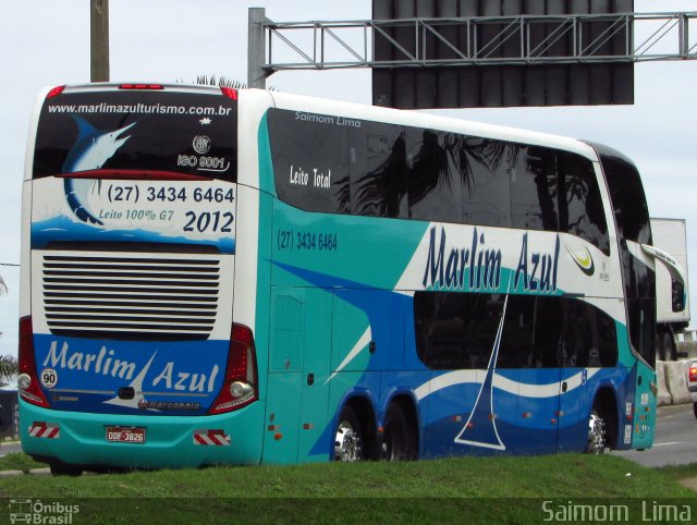 Marlim Azul Turismo 2012 na cidade de Vitória, Espírito Santo, Brasil, por Saimom  Lima. ID da foto: 5083762.