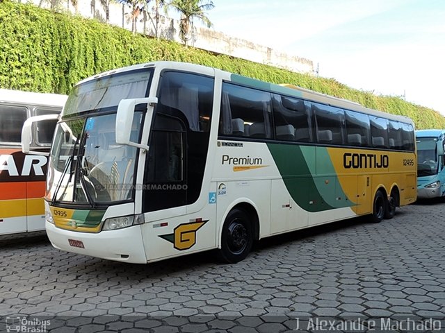 Empresa Gontijo de Transportes 12495 na cidade de Belo Horizonte, Minas Gerais, Brasil, por J. Alexandre Machado. ID da foto: 5083927.