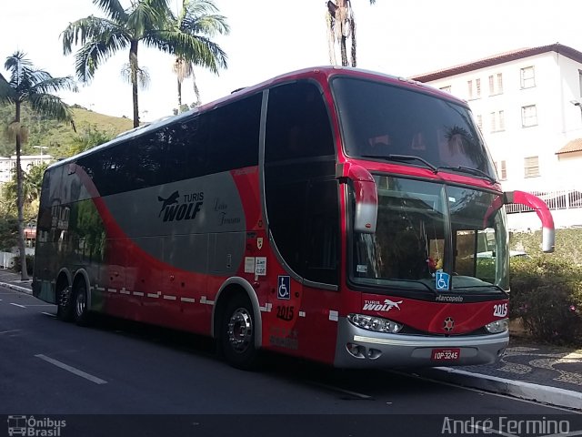 Turis Wolf Viagens e Turismo 2015 na cidade de Águas de Lindóia, São Paulo, Brasil, por André Fermino . ID da foto: 5087249.