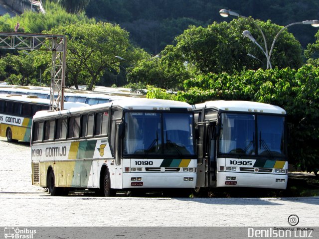 Empresa Gontijo de Transportes 10190 na cidade de Contagem, Minas Gerais, Brasil, por Denílson Luiz Batista Lavrador . ID da foto: 5086227.