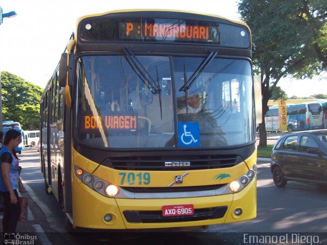 Viação Garcia 7019 na cidade de Maringá, Paraná, Brasil, por Emanoel Diego.. Número da foto: #5087925.