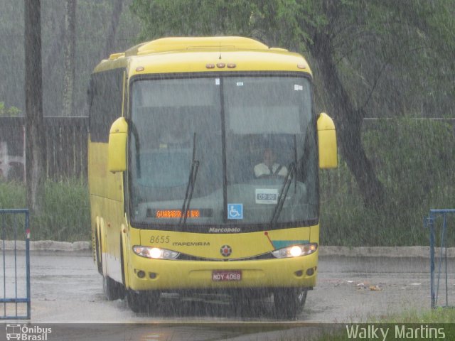 Viação Itapemirim 8655 na cidade de João Pessoa, Paraíba, Brasil, por Walky Martins Nascimento. ID da foto: 5086707.