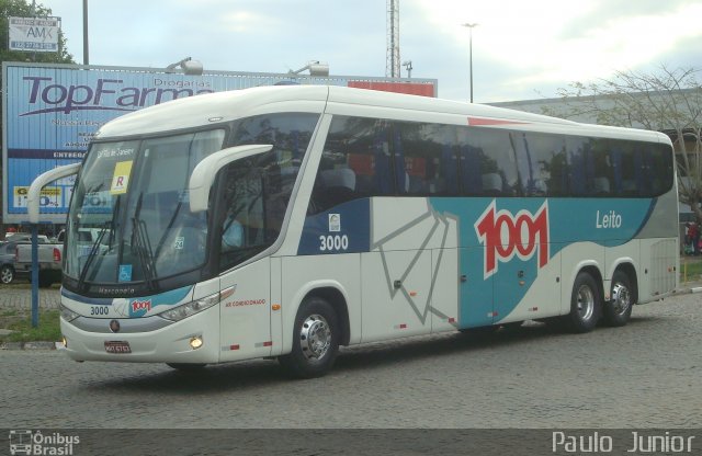 Auto Viação 1001 3000 na cidade de Campos dos Goytacazes, Rio de Janeiro, Brasil, por Paulo  Junior. Número da foto: #5086752.