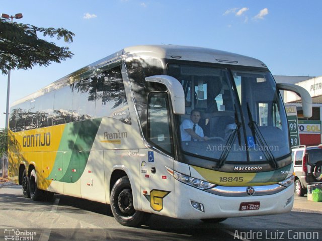 Empresa Gontijo de Transportes 18845 na cidade de Goiânia, Goiás, Brasil, por André Luiz Canon. Número da foto: #5086522.