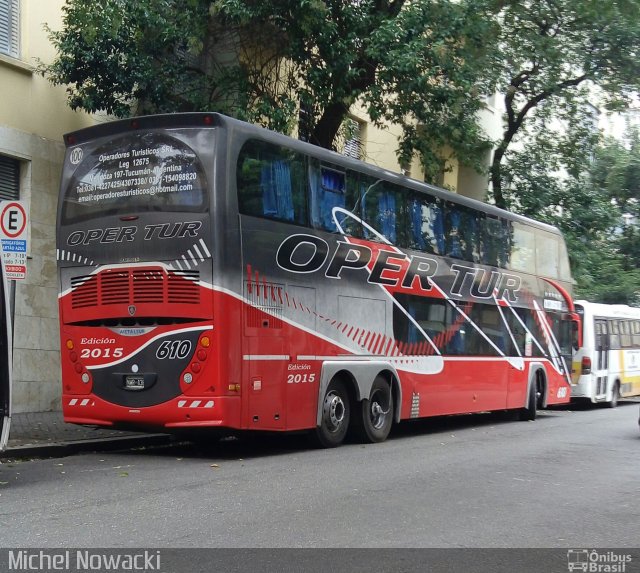 Oper Tur 610 na cidade de São Paulo, São Paulo, Brasil, por Michel Nowacki. ID da foto: 5086010.