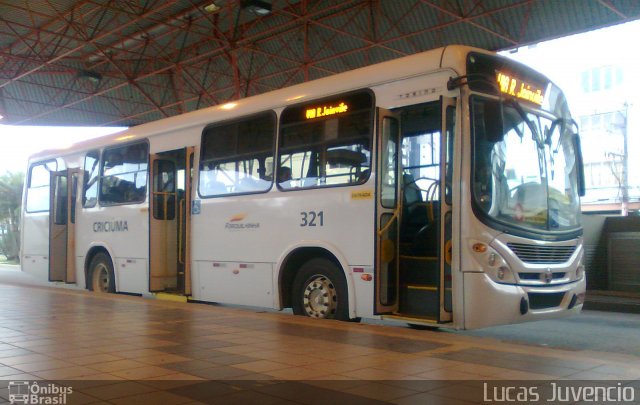 Expresso Coletivo Forquilhinha 321 na cidade de Criciúma, Santa Catarina, Brasil, por Lucas Juvencio. Número da foto: #5087169.