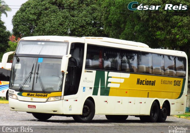 Viação Nacional 12435 na cidade de Porto Seguro, Bahia, Brasil, por César Ônibus. Número da foto: #5086318.